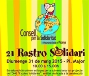 Este diumenge 31 de maig celebrem el 21é Rastro Solidari