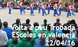 Volta a peu de les trobades d'escoles en valencià