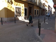 Millora d'itineraris per a vianants en vies urbanes Carrer Sant Josep
