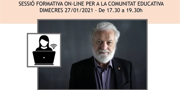 Sessió formativa on-line a càrrec de Francesco Tonucci