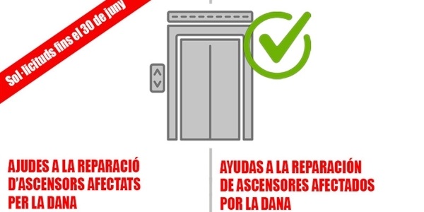 Fins al 30 de juny per a demanar les ajudes per a la reparació d'ascensors