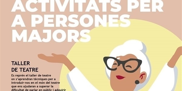 Inici del taller de teatre per a persones majors