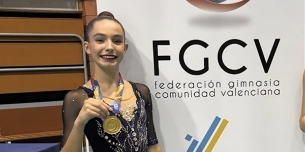 La picanyera Adriana Martínez es fa amb el títol de campiona autonòmica de gimnàstica rítmica